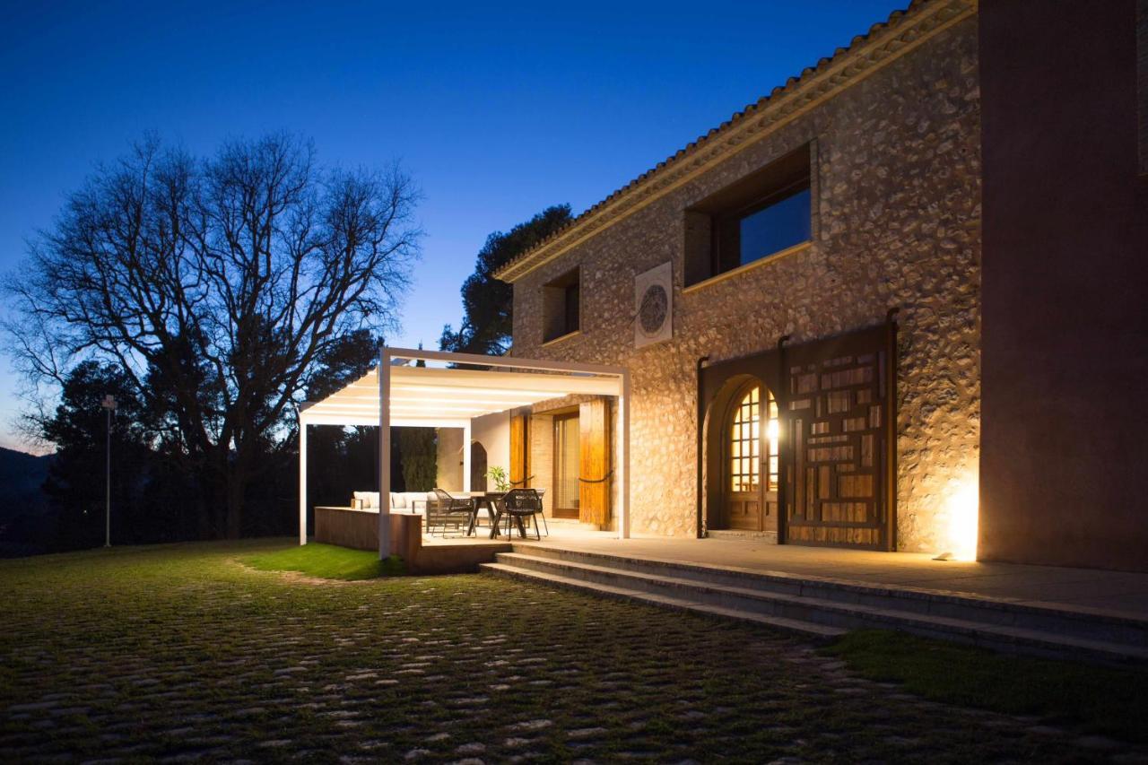 Casa Rural Masia Les Apieres El Pla de Manlleu Kültér fotó