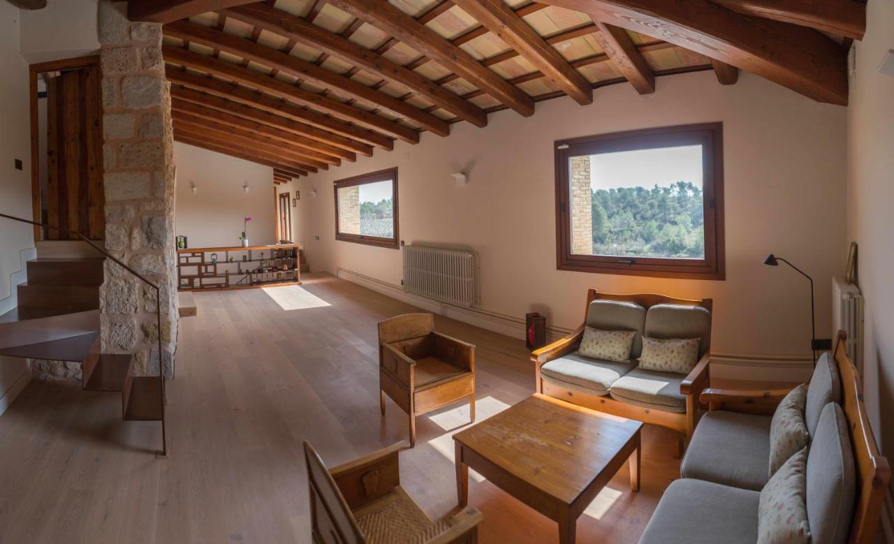 Casa Rural Masia Les Apieres El Pla de Manlleu Kültér fotó