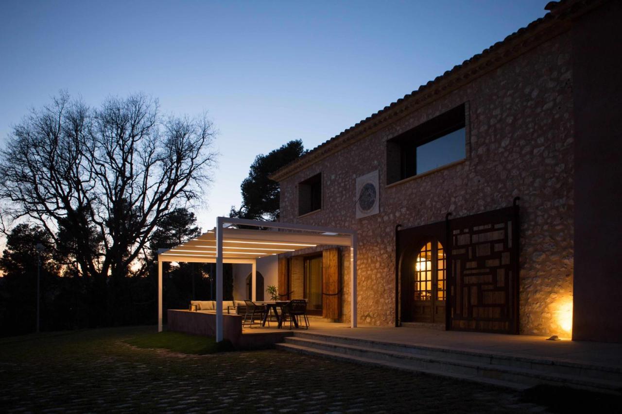Casa Rural Masia Les Apieres El Pla de Manlleu Kültér fotó