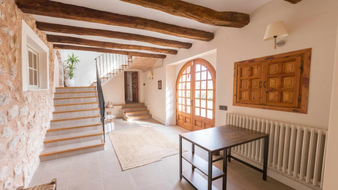 Casa Rural Masia Les Apieres El Pla de Manlleu Kültér fotó