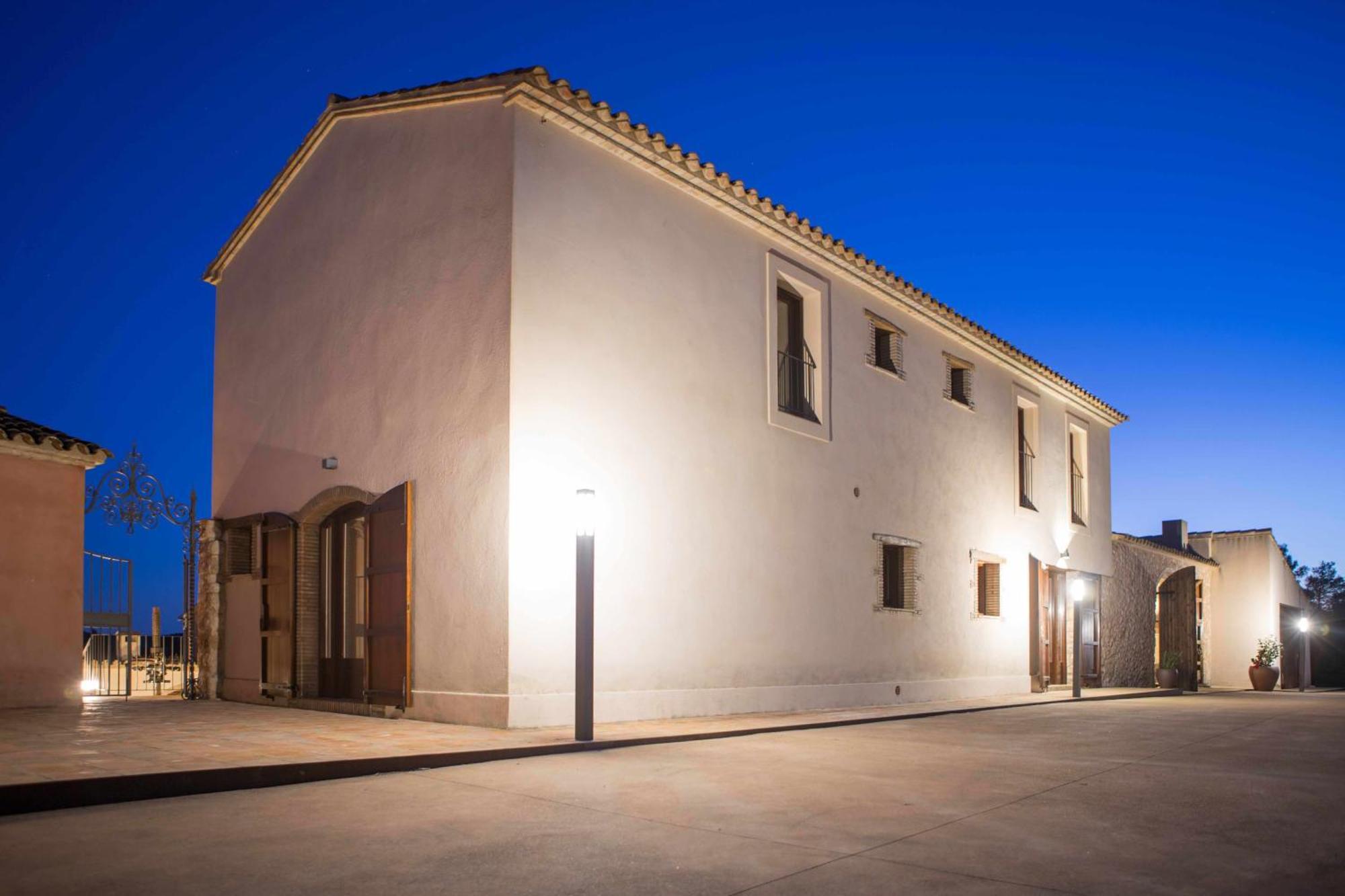 Casa Rural Masia Les Apieres El Pla de Manlleu Kültér fotó