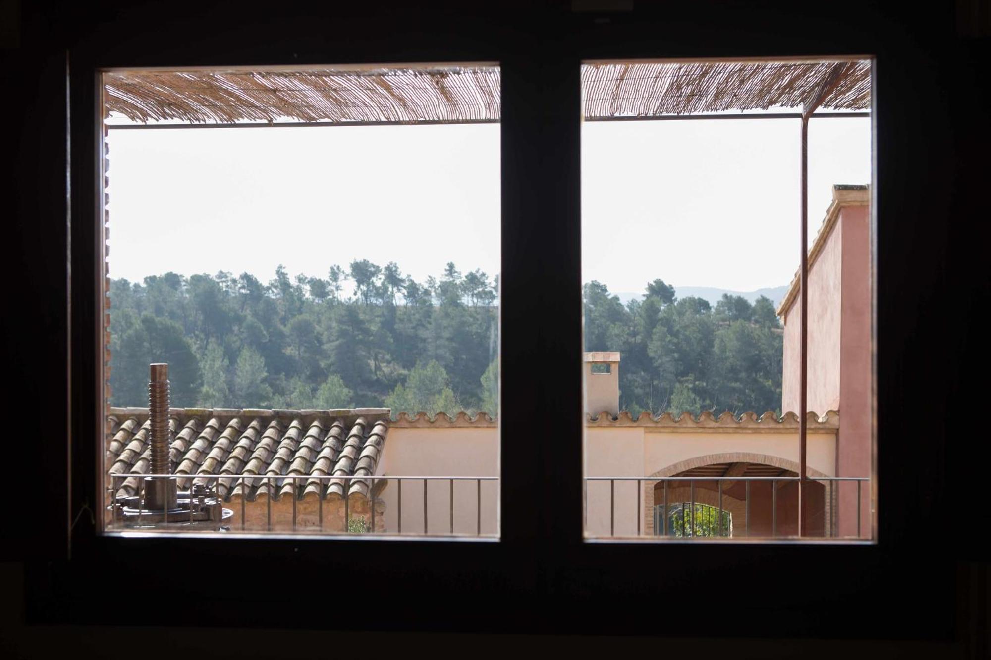 Casa Rural Masia Les Apieres El Pla de Manlleu Kültér fotó