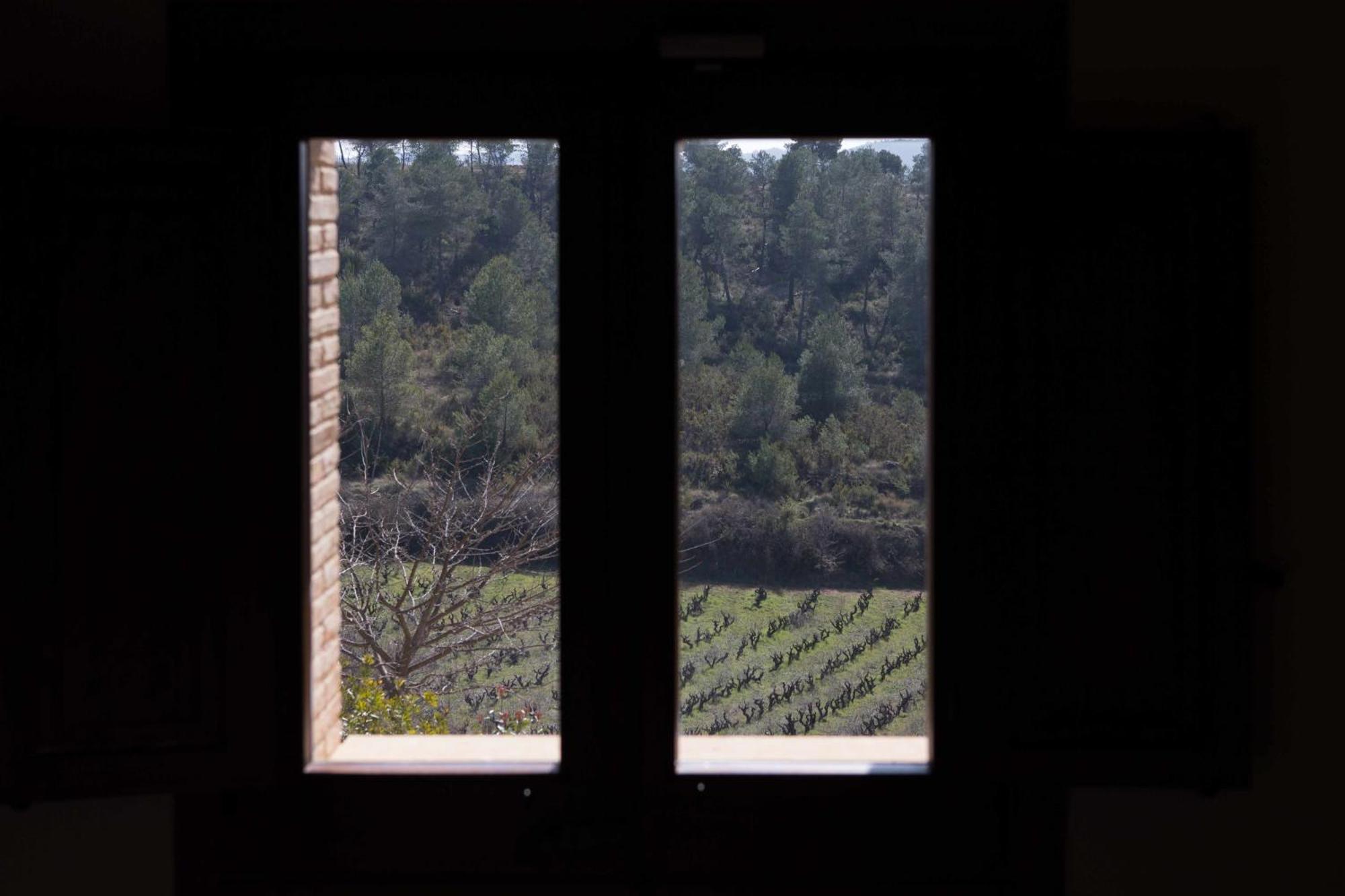Casa Rural Masia Les Apieres El Pla de Manlleu Szoba fotó