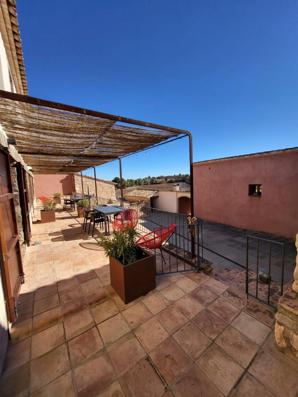 Casa Rural Masia Les Apieres El Pla de Manlleu Kültér fotó